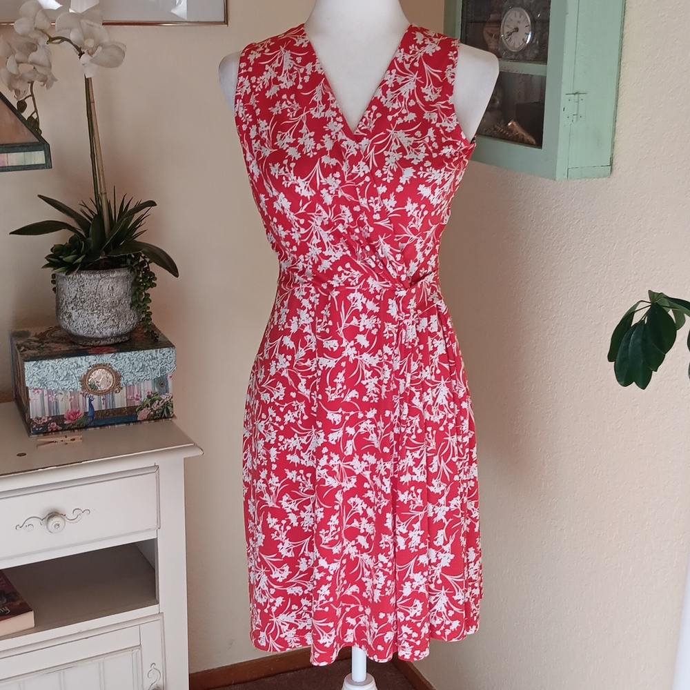 HaiL3y:23 Red And White Dress. Tomato Girl